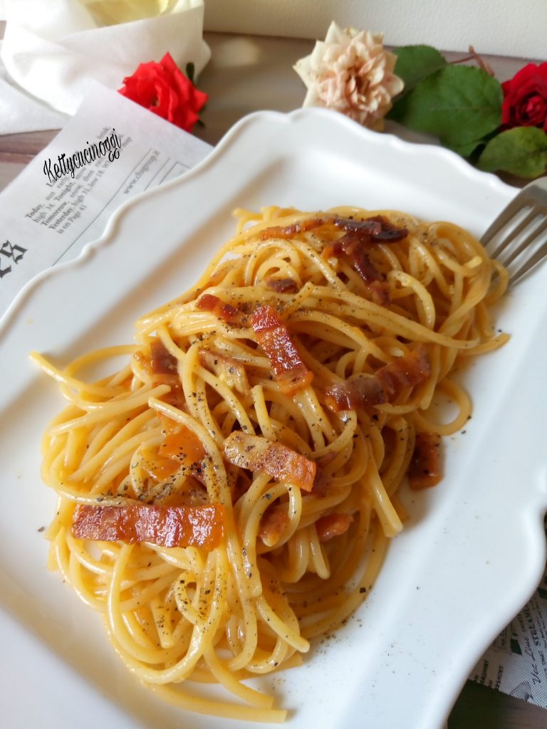 Spaghetti carbonara alla romana