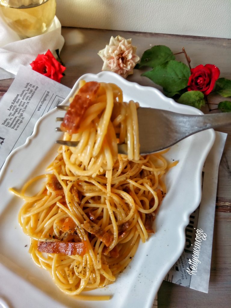 Spaghetti carbonara alla romana