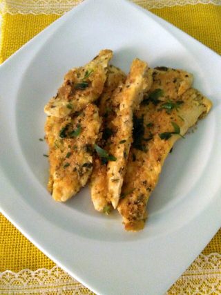 Petto di pollo alle erbe aromatiche e senape