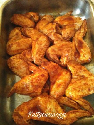 Alette di pollo messicane piccanti