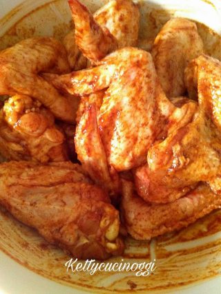 Alette di pollo messicane piccanti