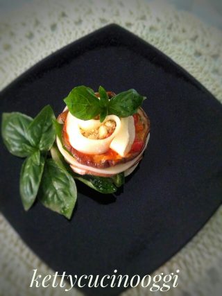 Medaglioni di melanzane alla parmigiana 