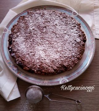 Crostata brisolona cacao e marmellata 