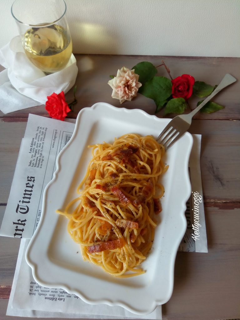 Spaghetti carbonara alla romana