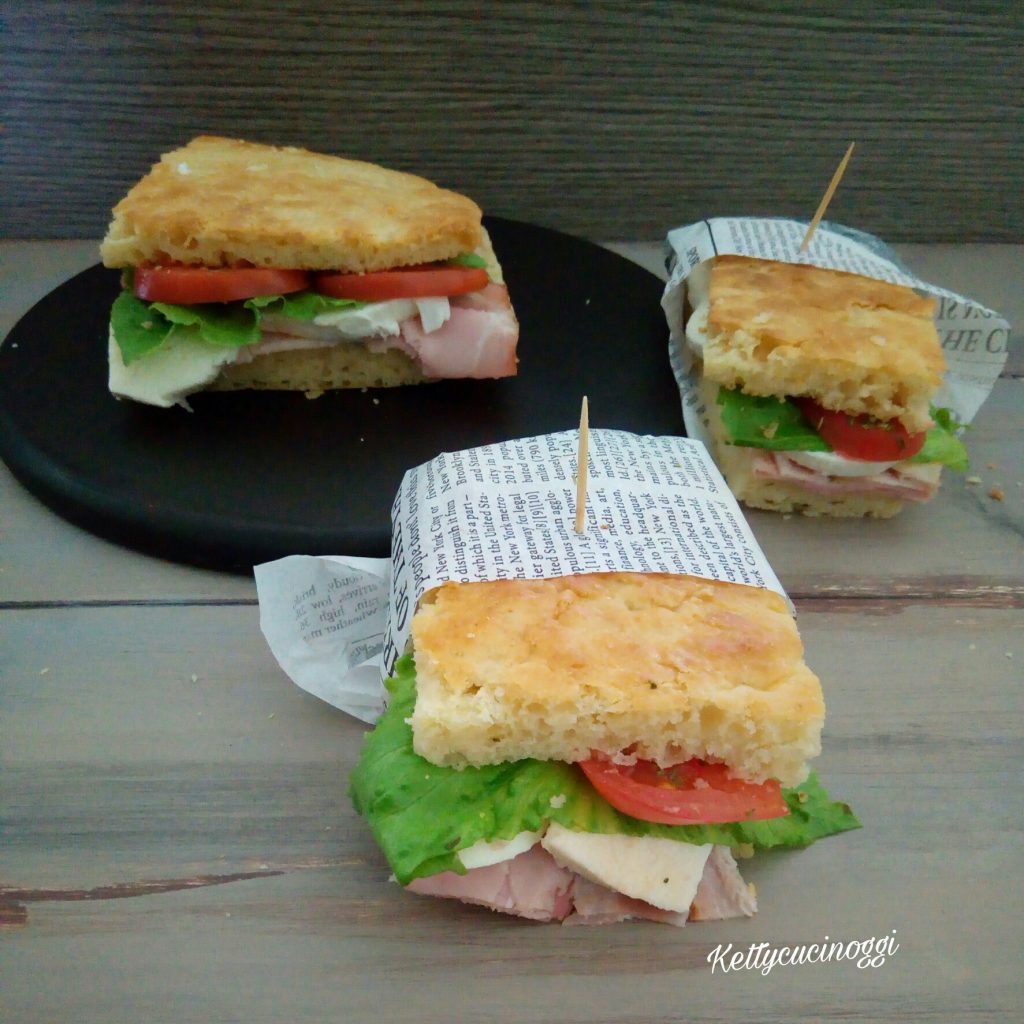 Focaccia senza impasto