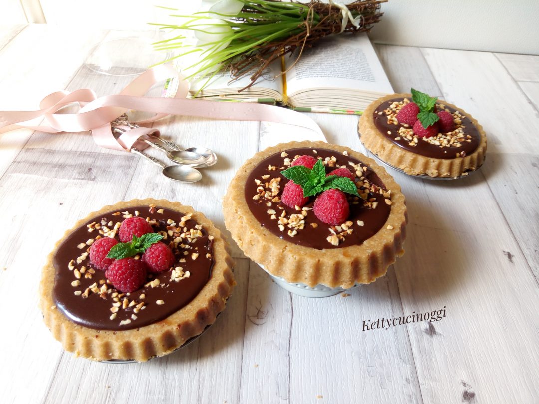 MINI CHEESECAKE LAMPONI CIOCCOLATO SENZA FORNO