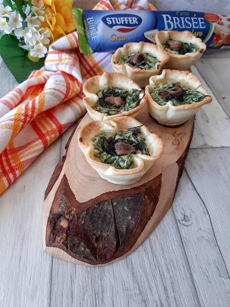 QUICHES MIGNON AGLI AGRETTI