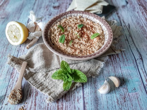 BABAGANOUSH CREMA DI MELANZANE: LA RICETTA