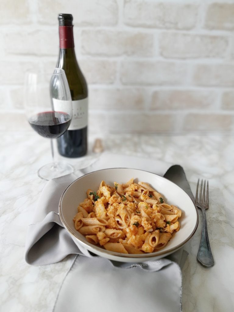 PASTA INTEGRALE CON CAVOLFIORE E NDUJA