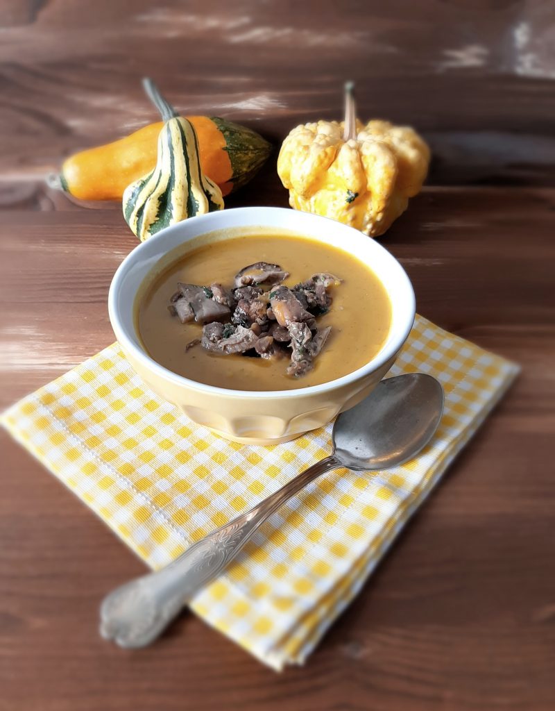 VELLUTATA CREMOSA ZUCCA E FUNGHI