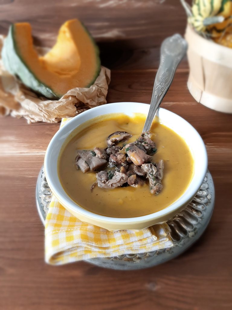 VELLUTATA CREMOSA ZUCCA E FUNGHI