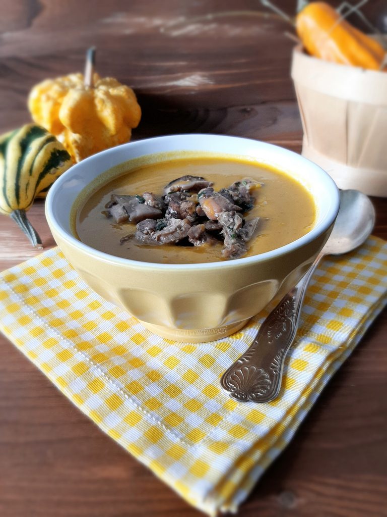 VELLUTATA CREMOSA ZUCCA E FUNGHI