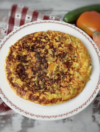 FRITTATA IN PADELLA CON VERDURE