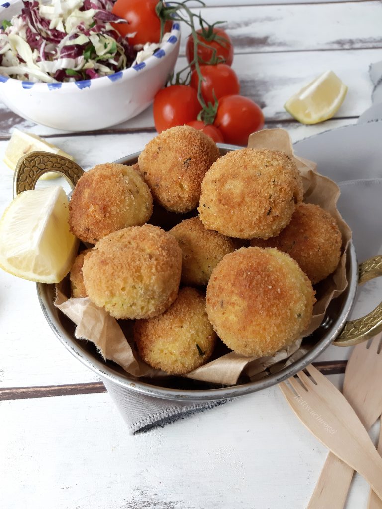 POLPETTE DI MERLUZZO FRITTE