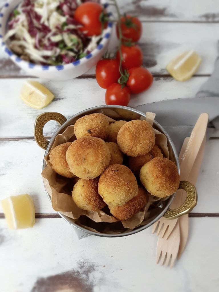 POLPETTE DI MERLUZZO FRITTE