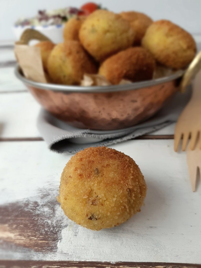 POLPETTE DI MERLUZZO FRITTE