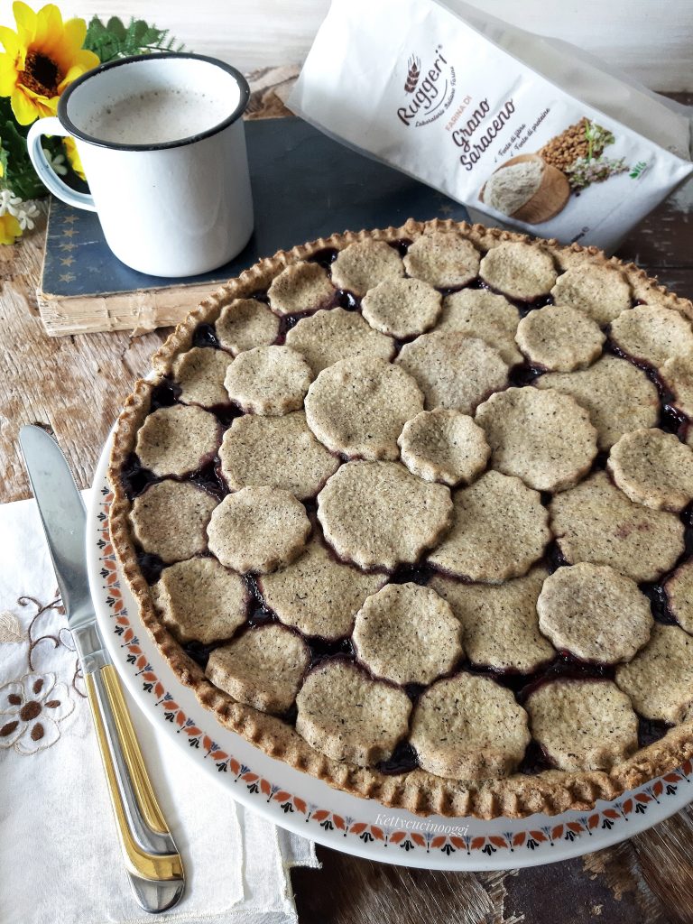 CROSTATA RUSTICA DI GRANO SARACENO 