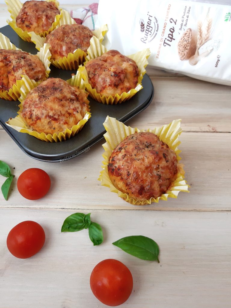 MUFFIN ALLA PIZZAIOLA CON ACCIUGHE