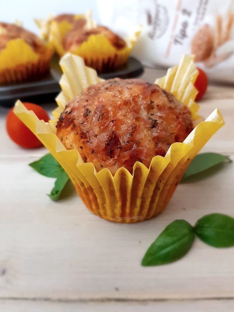 MUFFIN ALLA PIZZAIOLA CON ACCIUGHE