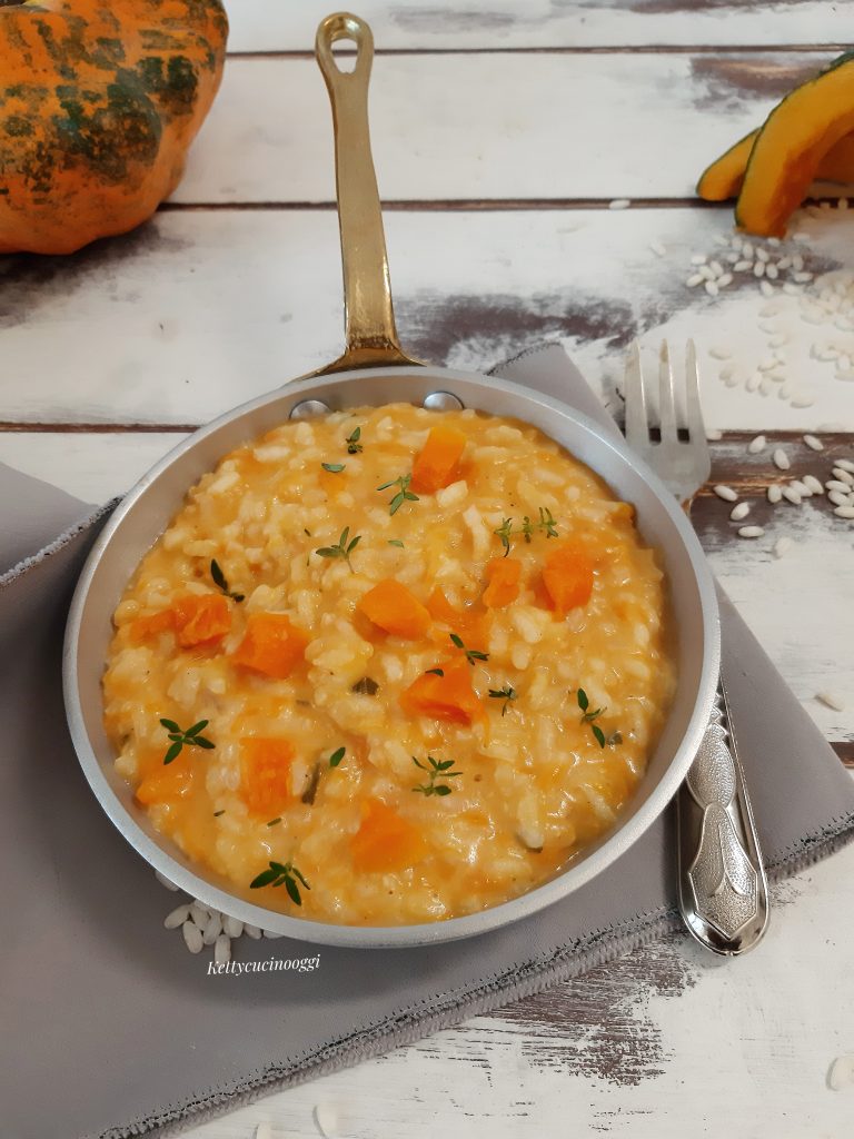 RISOTTO CREMOSO ZUCCA E TALEGGIO