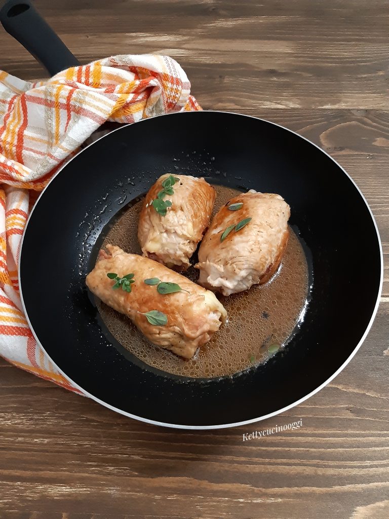 INVOLTINI DI POLLO FARCITI