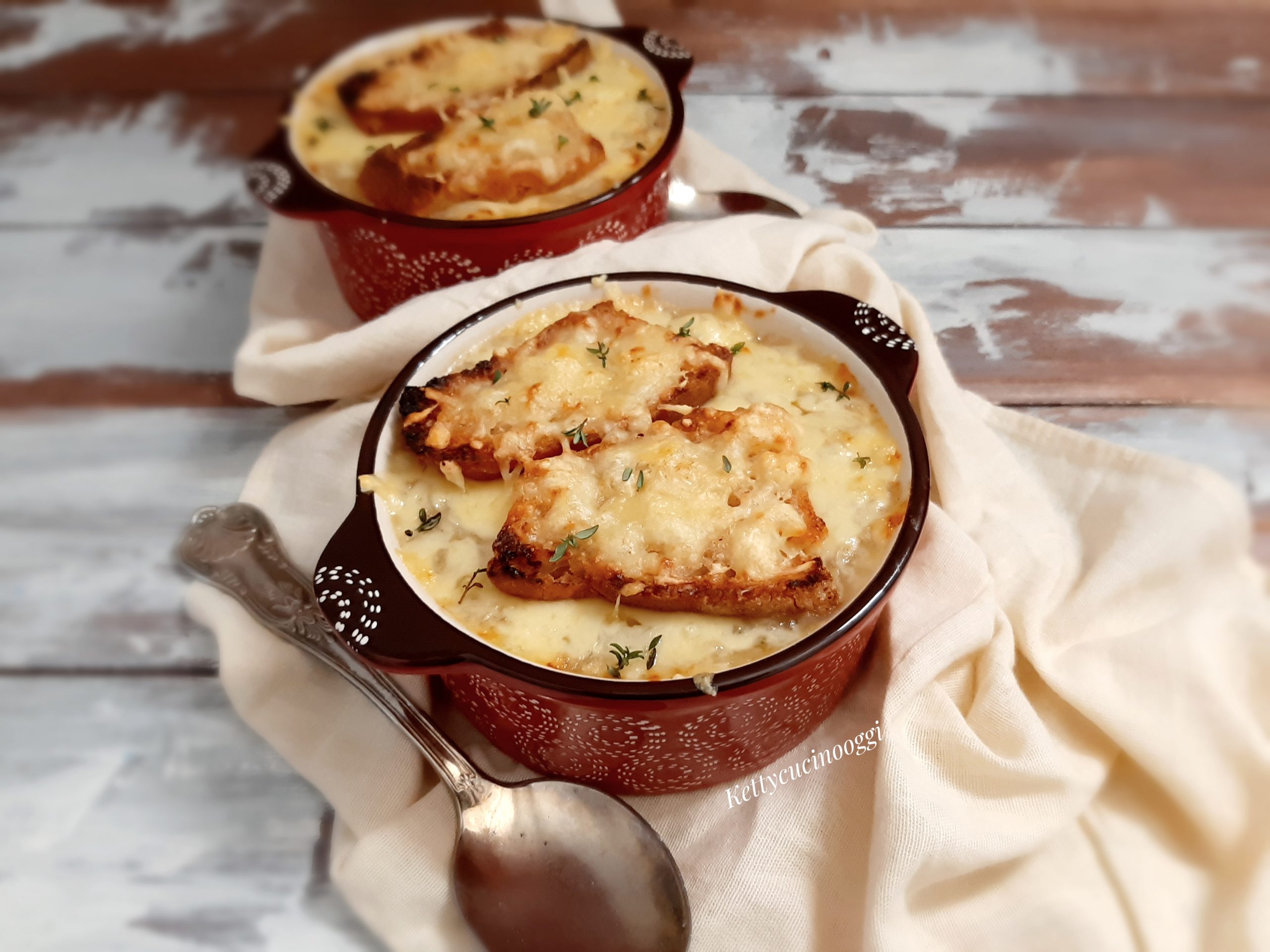 ZUPPA DI CIPOLLE FRANCESE - Ketty cucino oggi?