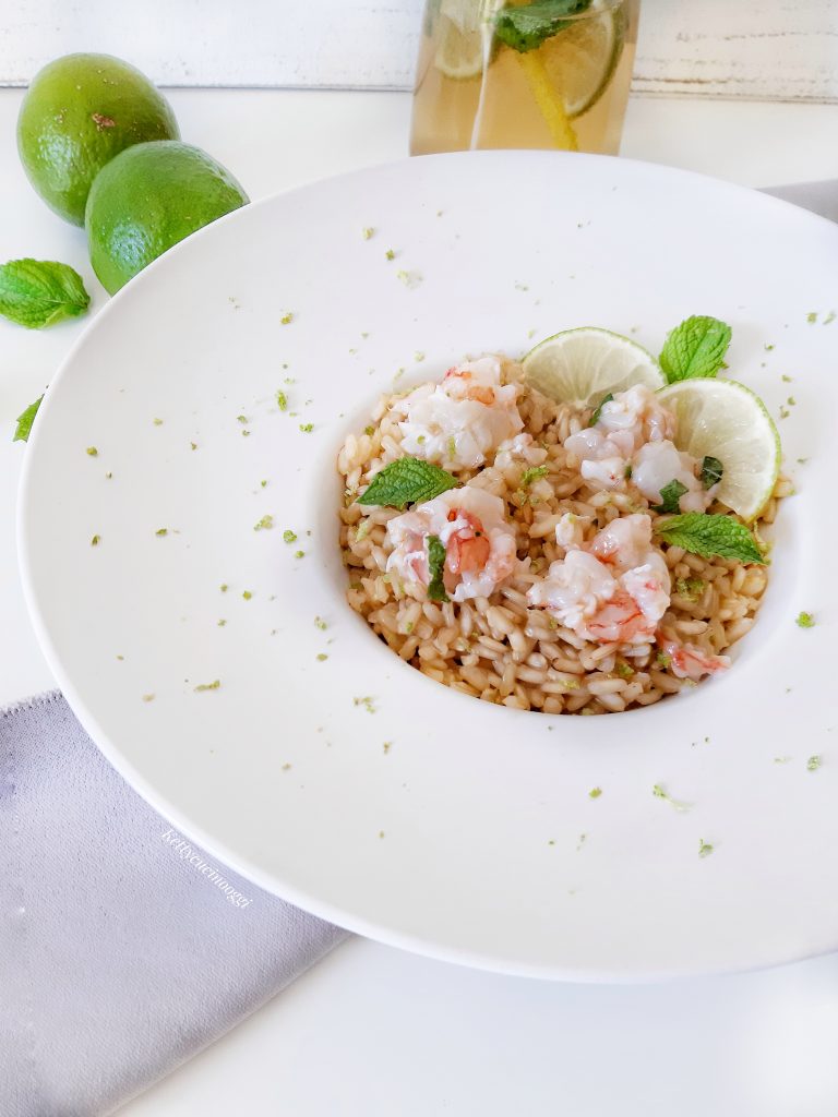 RISOTTO INTEGRALE AL MOJITO