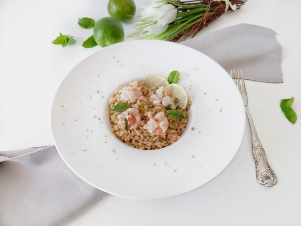 RISOTTO INTEGRALE AL MOJITO: LA RICETTA
