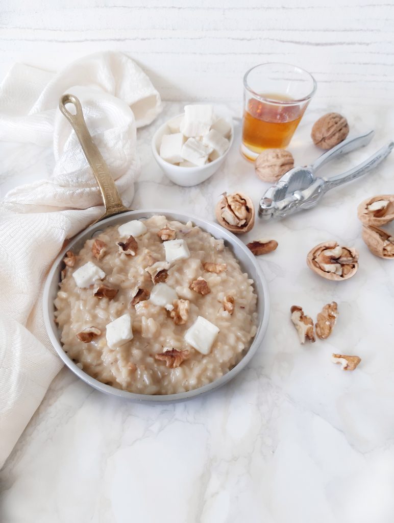 RISOTTO TALEGGIO E NOCI 