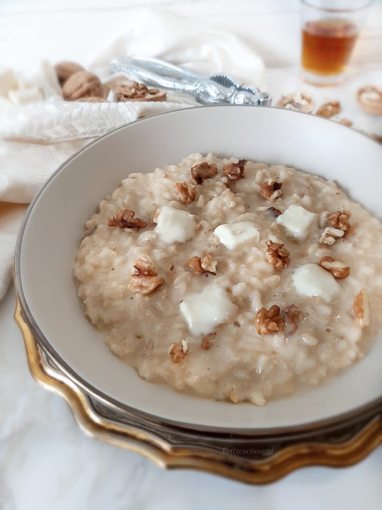 RISOTTO TALEGGIO E NOCI 