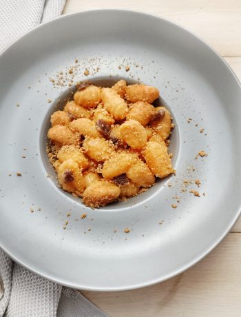 GNOCCHI ALLA ZUCCA BURRO E AMARETTI