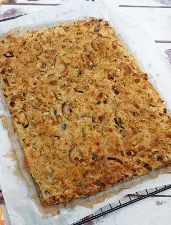 SCHIACCIATA DI ZUCCHINE E CIPOLLA DI TROPEA