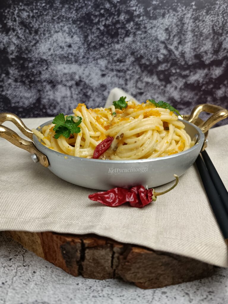 SPAGHETTONI CON LA BOTTARGA 