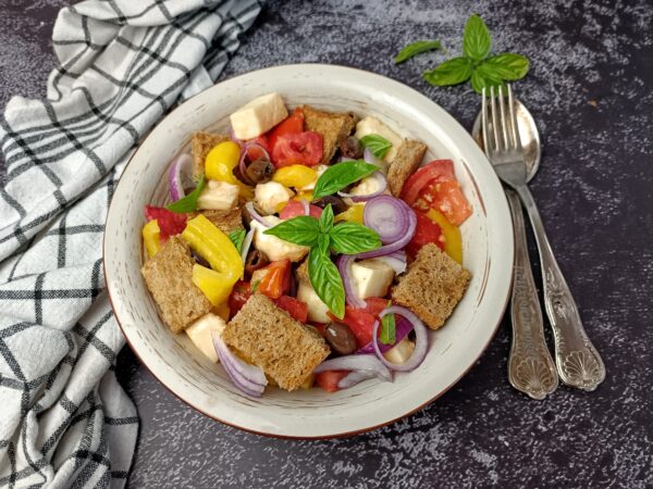 PANZANELLA PROTEICA LIGHT: LA RICETTA