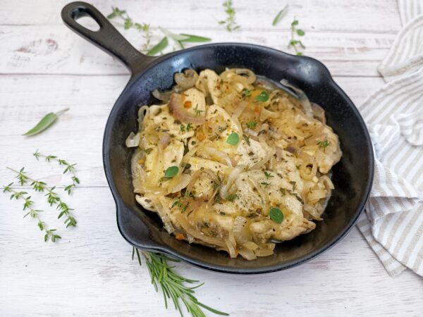 SCALOPPINE DI POLLO ALLE CIPOLLE: LA RICETTA