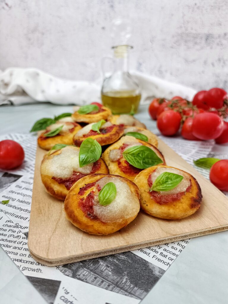 PIZZETTE VELOCI SENZA LIEVITAZIONE 