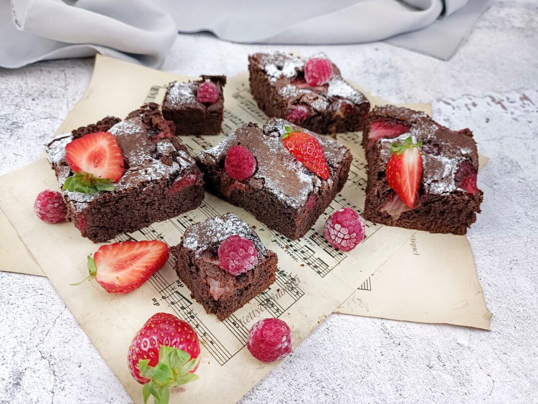 Brownies al cioccolato e caffè