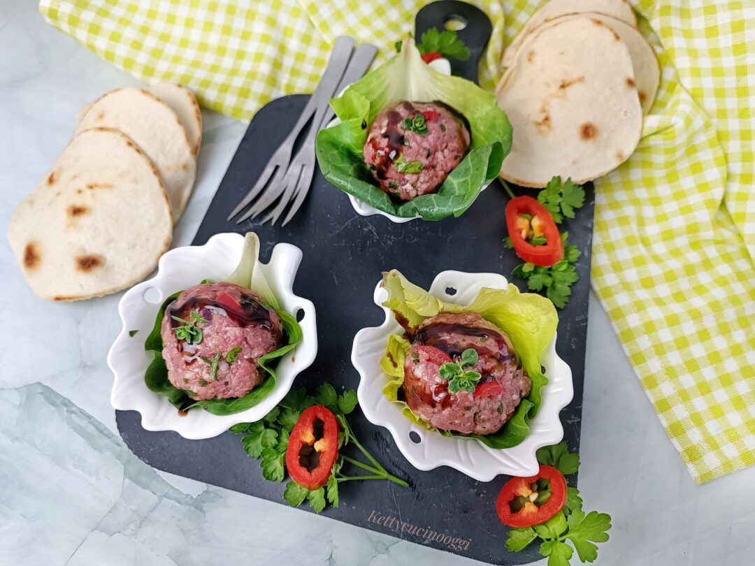 FINGER FOOD TARTARE DI CARNE