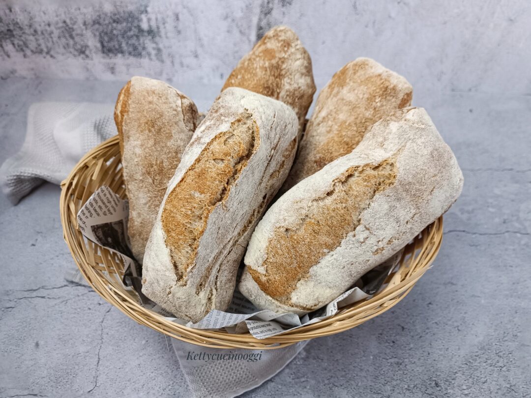 CIABATTA COTTA IN FRIGGITRICE AD ARIA
