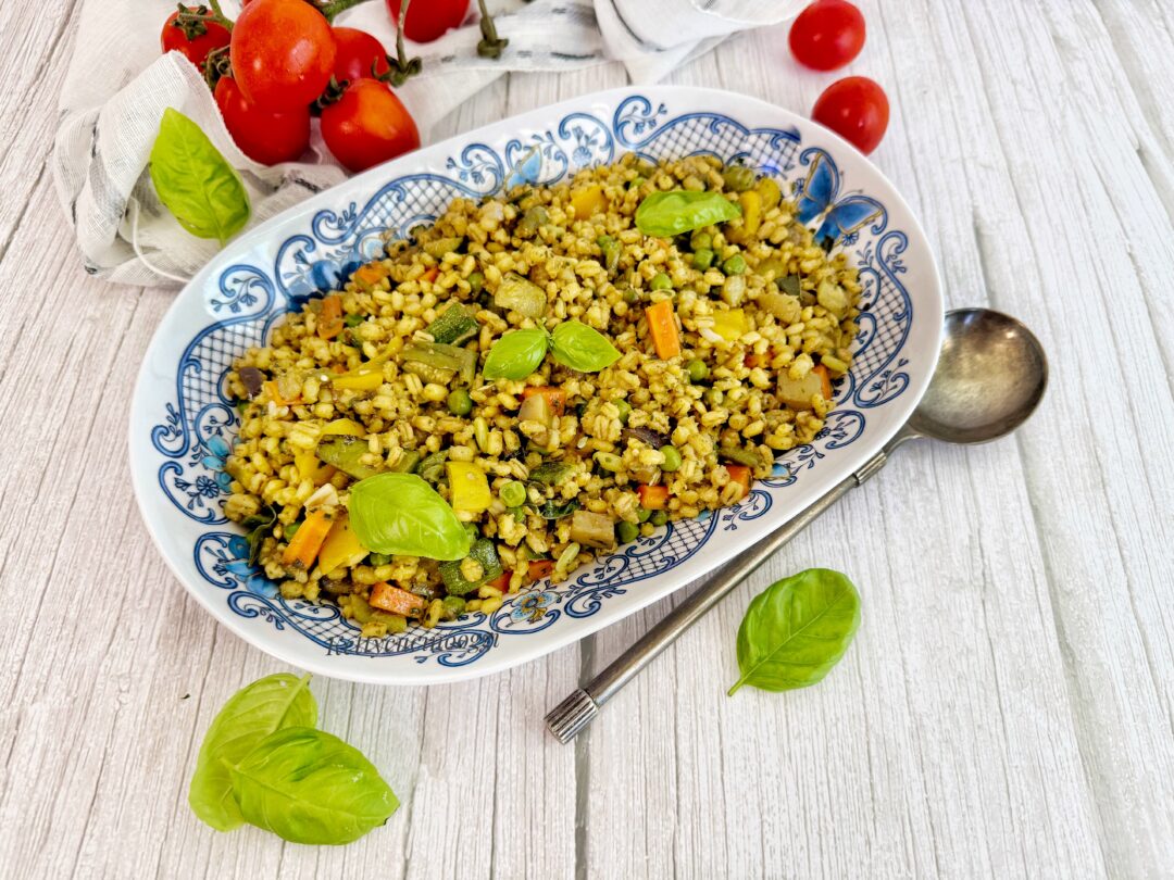 ORZO IN INSALATA CON VERDURE FRESCHE
