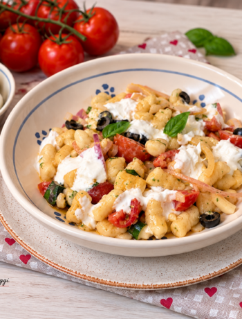 Gnocchetti fatti in casa alla mediterranea