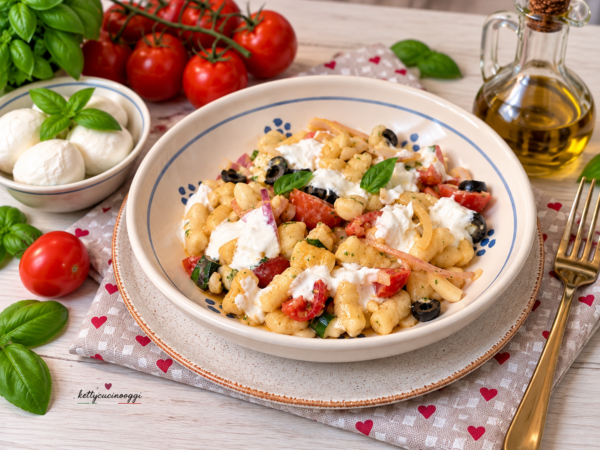 Gnocchetti fatti in casa alla mediterranea: la ricetta